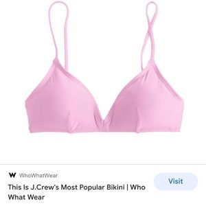 J Crew Pink Biniki